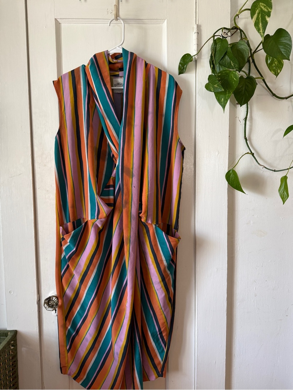 DUBGEE size XL by WHOOP rainbow dress